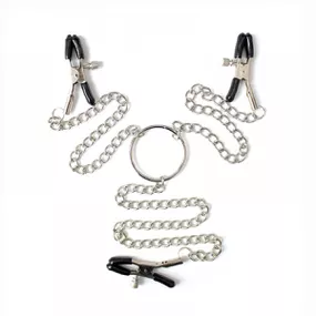 Prendedor de Mamilos e Clitóris Com Corrente VP (SA005) - P... - lojasacaso.com.br Lingerie Sensual e Sex Shop