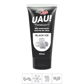 **Lubrificante Uau 60ml (ST311) - Black Ice - lojasacaso.com.br Lingerie Sensual e Sex Shop