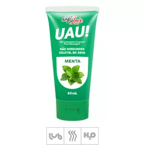 **Lubrificante Uau 60ml (ST311) - Menta - lojasacaso.com.br Lingerie Sensual e Sex Shop