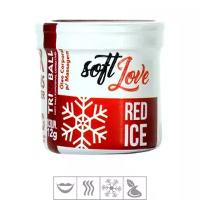 **Bolinha Beijável Tri Ball 3un (ST422) - Red Ice - lojasacaso.com.br Lingerie Sensual e Sex Shop