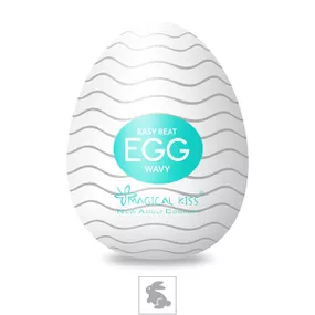 *-Masturbador Egg Magical Kiss VP (MA001-ST241) - Wavy - lojasacaso.com.br Lingerie Sensual e Sex Shop