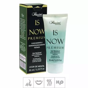 *Gel Comestível Is Now Premium 35ml (ST492) - Licor de Menta - lojasacaso.com.br Lingerie Sensual e Sex Shop