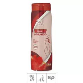 *Sabonete Íntimo Feminino Soul Cosm.210ml (ST659) - Morango - lojasacaso.com.br Lingerie Sensual e Sex Shop