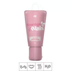 Lubrificante Beijável Scurrega Mais 15g (ST750) - Morango - lojasacaso.com.br Lingerie Sensual e Sex Shop