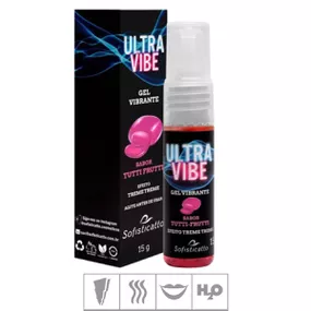 Gel Vibrante Ultra Vibe 15ml (ST951) - Tutti-Frutti - lojasacaso.com.br Lingerie Sensual e Sex Shop