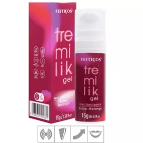 Excitante Unissex Tremilik 15g (ST954) - Morango - lojasacaso.com.br Lingerie Sensual e Sex Shop