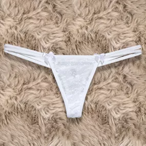 *Calcinha Sedução 50 Tons (TO006) - Branco - lojasacaso.com.br Lingerie Sensual e Sex Shop
