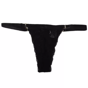 Calcinha Para Personalização (TO029) - Preto - lojasacaso.com.br Lingerie Sensual e Sex Shop