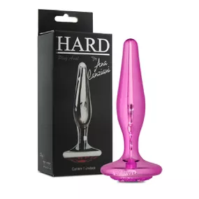 Plug de Metal Iupi Com Pedras Cravejadas (HA133) - Rosa - lojasacaso.com.br Lingerie Sensual e Sex Shop