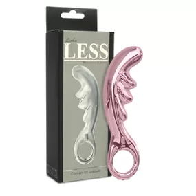 Massageador De Próstata Less (HA154) - Rosê - lojasacaso.com.br Lingerie Sensual e Sex Shop