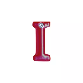 *Letras Para Personalização Vermelha (HA180V). - I - lojasacaso.com.br Lingerie Sensual e Sex Shop