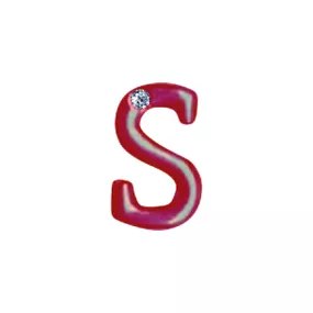 *Letras Para Personalização Vermelha (HA180V). - S - lojasacaso.com.br Lingerie Sensual e Sex Shop
