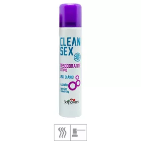Desodorante Íntimo Clean Sex 100ml (HC623) - Algodão - lojasacaso.com.br Lingerie Sensual e Sex Shop
