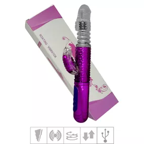 Vibrador Vai e Vem Com Estimulador Recarregável VP (RT022-14... - lojasacaso.com.br Lingerie Sensual e Sex Shop