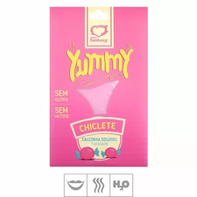 Calcinha Comestível Yummy SF (ST518) - Chiclete - lojasacaso.com.br Lingerie Sensual e Sex Shop
