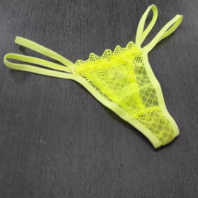 *Calcinha Nanda (DRL1005)-Amarelo GG - Amarelo - lojaSeduzir.com.br Sex Shop e Lingerie Sensual em BH