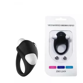 *Anel Peniano Vibratório Zhi Lian VP (AN058) - Preto - lojaSeduzir.com.br Sex Shop e Lingerie Sensual em BH