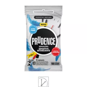 *PROMO - Preservativo Prudence Sensitive Retardante 3un Vali... - lojaSeduzir.com.br Sex Shop e Lingerie Sensual em BH