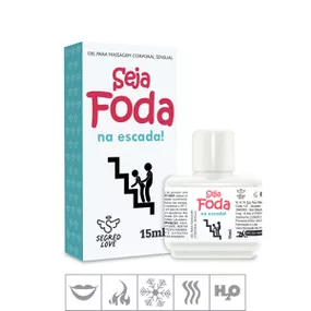 Gel Para Sexo Oral Seja Foda na Escada! 15ml (17497) - Menta - lojaSeduzir.com.br Sex Shop e Lingerie Sensual em BH