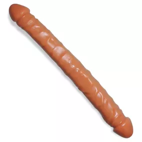 *PROMO - Prótese 37x13cm Ponta Dupla (17538) - Bege - lojaSeduzir.com.br Sex Shop e Lingerie Sensual em BH