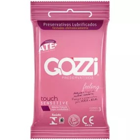 *-Preservativo Gozzi Feeling 3un Validade 02/22 (17564) - Pa... - lojaSeduzir.com.br Sex Shop e Lingerie Sensual em BH