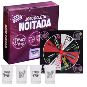 Jogo Roleta Noitada Com 4 Copos (929) - Padrão - lojaSeduzir.com.br Sex Shop e Lingerie Sensual em BH
