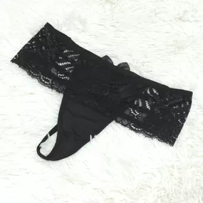 Calcinha Fio Laços (DR871) - Preto - lojaSeduzir.com.br Sex Shop e Lingerie Sensual em BH