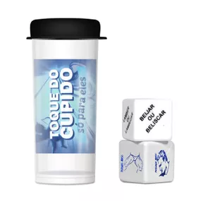 Dado Duplo Toque do Cupido Só Para Eles (ER-07) - Padrão - lojaSeduzir.com.br Sex Shop e Lingerie Sensual em BH