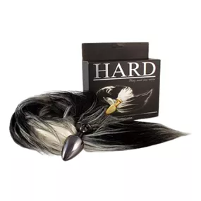Plug Metálico Onix Com Cauda Hard (HA117P-ST608) - Degradê P... - lojaSeduzir.com.br Sex Shop e Lingerie Sensual em BH