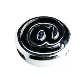 Separador de Palavras Formato de Arroba (HA180@). - Cromado - lojaSeduzir.com.br Sex Shop e Lingerie Sensual em BH