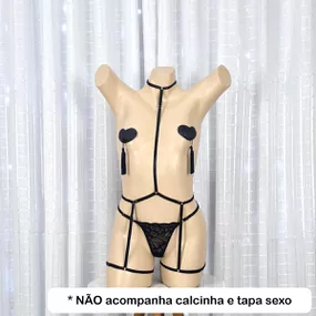 Cinta Liga Com Strapy (LG002) - Preto - lojaSeduzir.com.br Sex Shop e Lingerie Sensual em BH