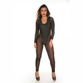 *Macacão Cirrê (PS8347) - Preto - lojaSeduzir.com.br Sex Shop e Lingerie Sensual em BH