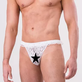 *Cueca Renda (SF1309) - Branco - lojaSeduzir.com.br Sex Shop e Lingerie Sensual em BH