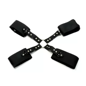 *Algemas Para Mãos e Pernas Sexy Fantasy (SF914) - Preto - lojaSeduzir.com.br Sex Shop e Lingerie Sensual em BH