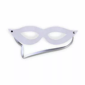 Máscara Tiazinha (ST202). - Branco - lojaSeduzir.com.br Sex Shop e Lingerie Sensual em BH