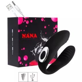 Vibrador Para Casal Recarregável Nana SI (ST917) - Preto - lojaSeduzir.com.br Sex Shop e Lingerie Sensual em BH