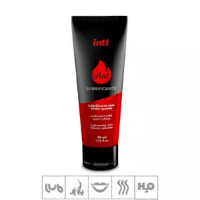 Lubrificante Beijável Intt 50ml (ST723) - Hot Morango - lojaSeduzir.com.br Sex Shop e Lingerie Sensual em BH