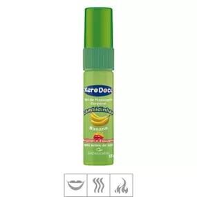 Gel Comestível Beijável Kero Doce 15g (ST909) - Banana - lojaSeduzir.com.br Sex Shop e Lingerie Sensual em BH