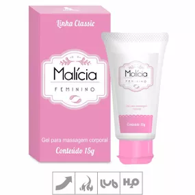*Excitante Feminino Malícia 15g (00066) - Padrão - Revender Sex Shop com menor preço de BH