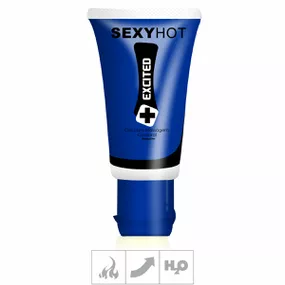 *Excitante Masculino + Excited 15g (CO032 - 00325) - Padrão - Revender Sex Shop com menor preço de BH