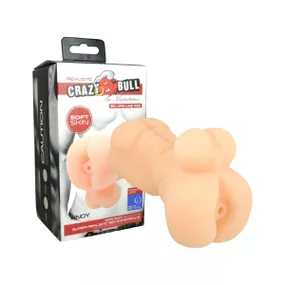 Masturbador Anus Cyberskin Crazy Bull SI (1117) - Bege - Revender Sex Shop com menor preço de BH