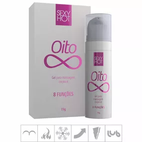 *Gel Para Sexo Anal Oito 15g (CO388-17004) - Padrão - Revender Sex Shop com menor preço de BH