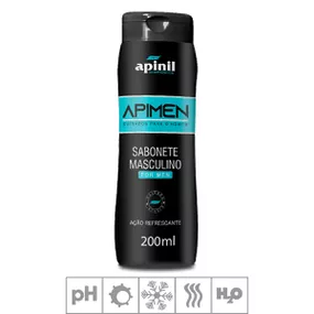 Sabonete Íntimo Masculino ApiMen 200ml (17446) - Padrão - Revender Sex Shop com menor preço de BH