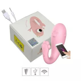 Vibrador Recarregável Miao (17843) - Rosa - Revender Sex Shop com menor preço de BH