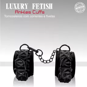 *Tornozeleira Luxury Fetish Com Corrente e Fivelas SI (5256-... - Revender Sex Shop com menor preço de BH