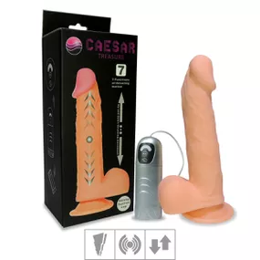 Prótese 15x12cm Com Movimento de Empurrão Caesar SI (5517) -... - Revender Sex Shop com menor preço de BH