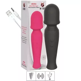 Massageador Recarregável Varinha Mágica Moka SI (7138) - Pre... - Revender Sex Shop com menor preço de BH