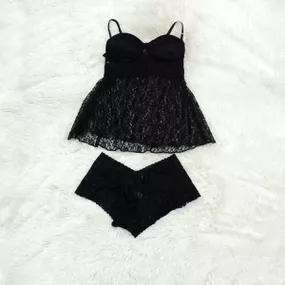 .*Camisola Belíssima (DM170) - Preto - Revender Sex Shop com menor preço de BH