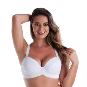*Soutien Duanip Com Bojo (DU802) - Branco - Revender Sex Shop com menor preço de BH