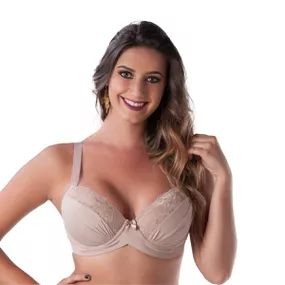 *Soutien Duanip Com Bojo (DU802) - Nude - Revender Sex Shop com menor preço de BH